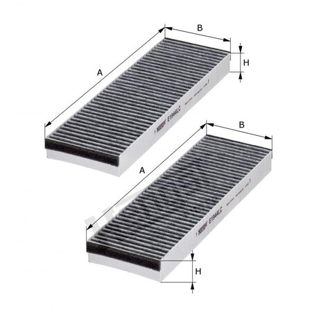 Hengst Cabin Filter, E1944Lc-2 E1944LC-2